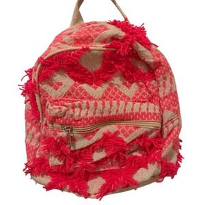 Mini Backpack Old East Main Co Teens Womens Boho Embroidered Tassel Purse Bag